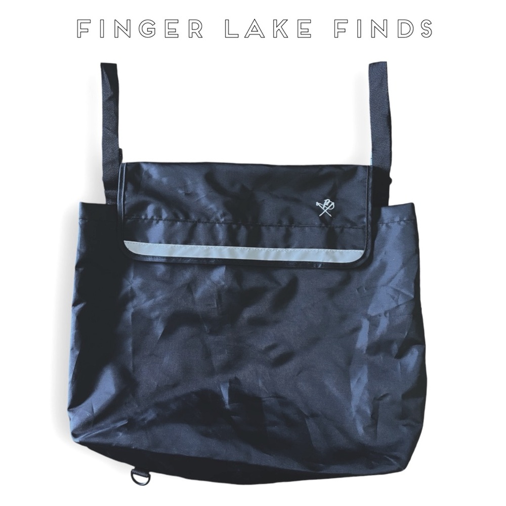 Pembrook Large Black Clip-on Walker Bag
